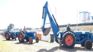 Ford and Fordson Tractors going to the Final Parade