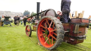 1910 Burrell Traction Engine 3225 Running a Flour Mill