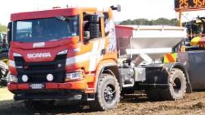 2023 Scania P360 Truck Pull at the 2024 Crank Up
