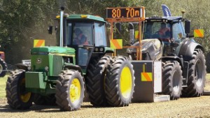 1985 John Deere 4450 Tractor Pulling at Southern Field Days 2024