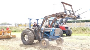 1965-76 Ford 5000 Tractor Pulling at Edendale Crank Up 2024