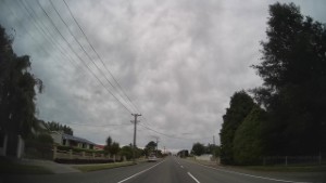 Driving from Wyndham to Edendale in New Zealand