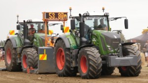 2021 Fendt 828 Vario Tractor Pulling at the Mayfield A&P Show