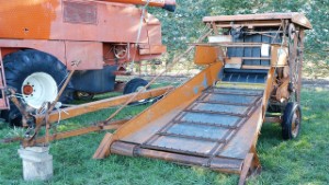 Allis Chalmers Roto Baler at the 2024 Wheat and Wheels Rally