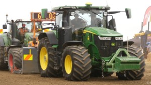 2023 John Deere 7R 310 Tractor Pulling at the Mayfield A&P Show