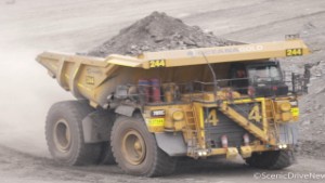 Caterpillar CAT 789C Dump Trucks Working in Macraes