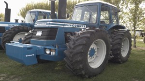 1976-79 Ford County 1474 Tractor at the 2024 Horsepower Rally