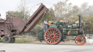1912 Fowler Traction Engine heading to the 2024 Horsepower Rally