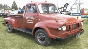 Vintage 1974 Bedford J1 Truck at the 2024 Ashburton A&P Show