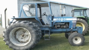 1972-76 Ford 9600 Tractor at the 2024 Ashburton A&P Show