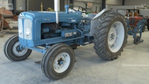 1964 Fordson Super Major Tractor with a Ransomes Plow