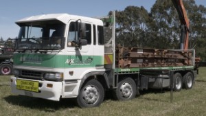 2003 Hino FY Flat Deck Truck