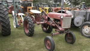 1949 Farmall Cub with an IH No.9 Horse Drawn Sickle Mower